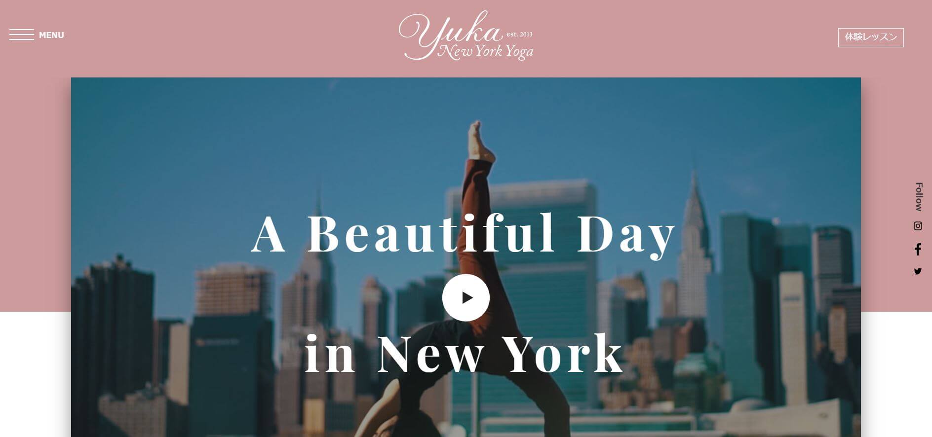 Yuka New York Yoga 恵比寿